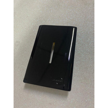 Placa p/ 1 Interruptor Vertical 4x2 - Novara Preto Brilhante Placa p/ 1 Interruptor Vertical 4x2 - Novara Preto Brilhante